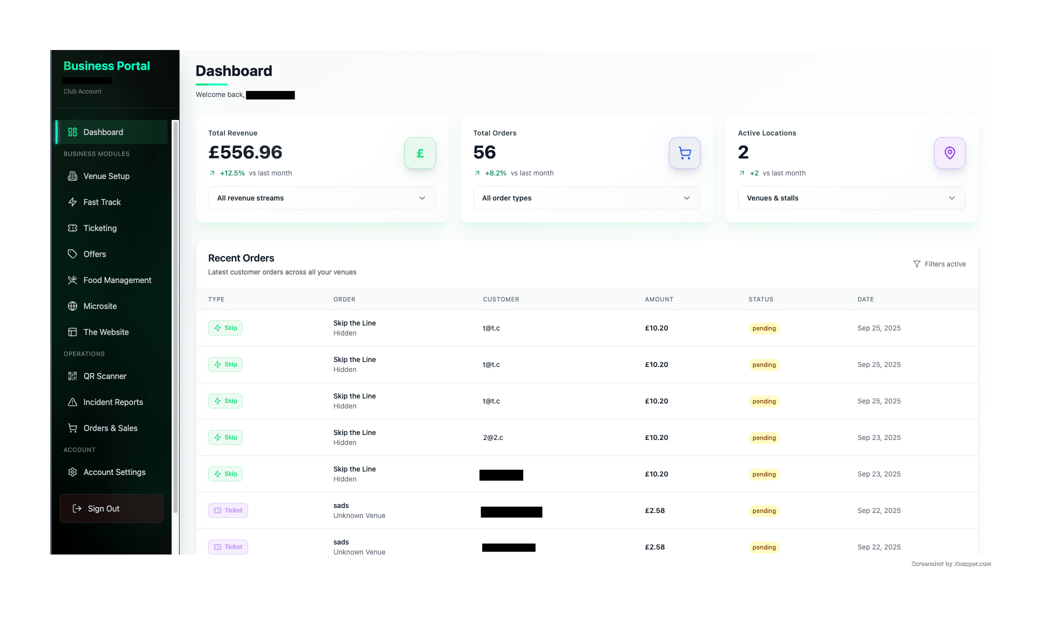 Skipee SaaS Platform